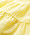 Baby Girls' Short-Sleeved Stripy Seersucker Dress SHINE yellow/MARSHMALLOW white
