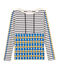Women's Sailor T-Shirt COQUILLE beige/SMOKING blue