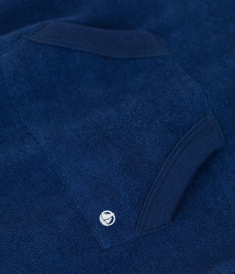 Babies' Terry Playsuit MEDIEVAL blue