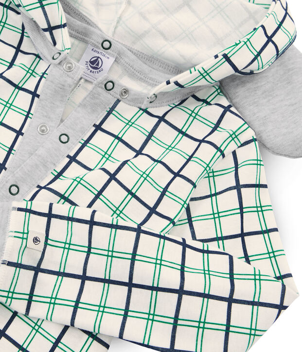 Baby Boys' Long Jumpsuit white/multicolor