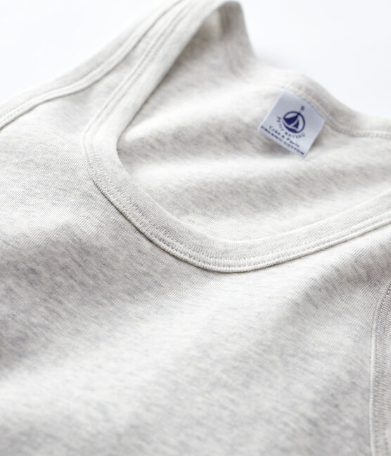 Women's Iconic Organic Cotton Vest Top BELUGA CHINE grey