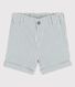 Babies' Striped Seersucker Shorts
