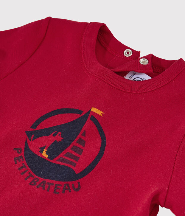 Baby Girls' Short-Sleeved T-shirt red