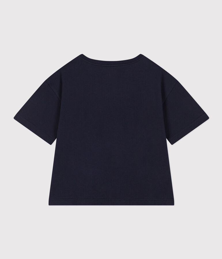 Women's Boxy Cotton T-Shirt blue