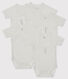 Newborn Babies' Short-Sleeved Bodysuit - 5-Piece Set