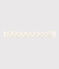 Babies' Cotton Headband MARSHMALLOW white/ARGENT grey