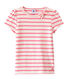 Girl's sailor-striped T-shirt