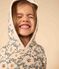  Girls' fleece hoodie AVALANCHE+POLOCHON /MULTICO