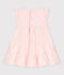 Baby Girls' Sleeveless Poplin Dress FLEUR pink