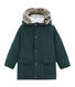 Boy's water resistant parka with feather and down filling