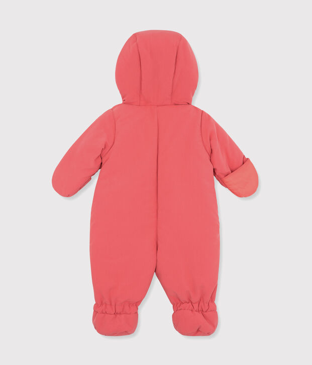 Babies' Unisex Microfibre Snowsuit pink