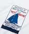 Unisex T-Shirt with Postcard Motif ECUME white
