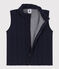 Babies' Unisex Quilted Tube Knit Bodywarmer SMOKING blue