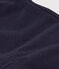 Women's Plain Cotton and Elastane Bra SMOKING blue