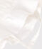 Baby girls' plain floppy hat ECUME white