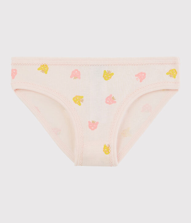 Girls' Cotton Knickers pink/multicolor