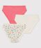 Girls' Floral Cotton Briefs - 3-Pack variante 1