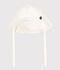 Babies' twill sunhat white