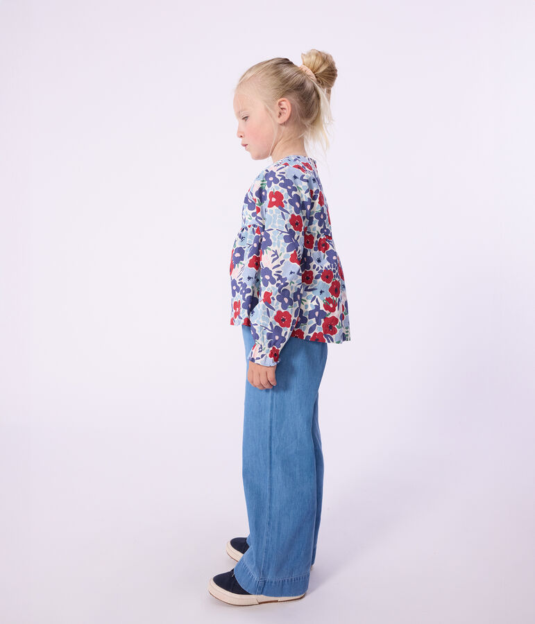 Children's denim trousers blue