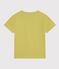 Children's short-sleeved plain cotton T-shirt green