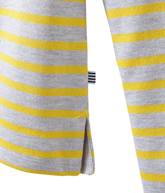 Iconic breton POUSSIERE grey/BLE yellow