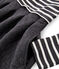 Women's Long-Sleeved Dual Material Dress CITY black/COQUILLE beige