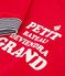 Children's printed cotton sweatshirt POMPEI red