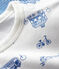 Boys' Paris Themed and Blue Pinstriped Cotton Pyjamas - 2-Pack variante 1