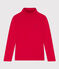 Unisex Children's Cotton Polo Neck red