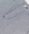 Boys' Stripy Cotton Trousers MEDIEVAL blue/MARSHMALLOW white