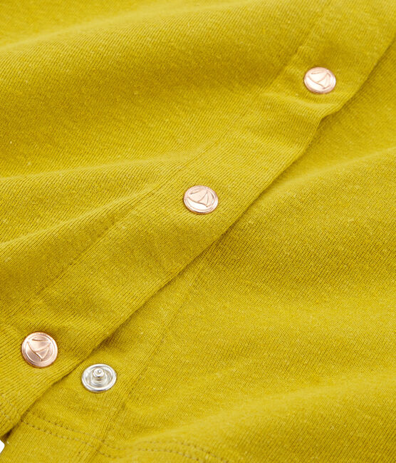 Girls' Cardigan BAMBOO green