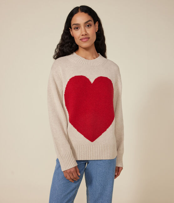 Girls' wool and cotton jumper AVALANCHE /CORRIDA