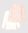 Girls' Princess Print Long-Sleeved Cotton T-Shirts - 2-Pack variante 1
