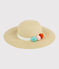 Baby Girls' Straw Hat NATUREL pink