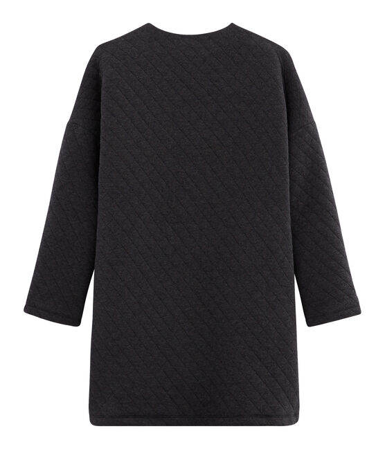 Women's Long Tube Knit Jacket CITY CHINE grey