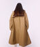 Women's long raincoat in two colours LATTE