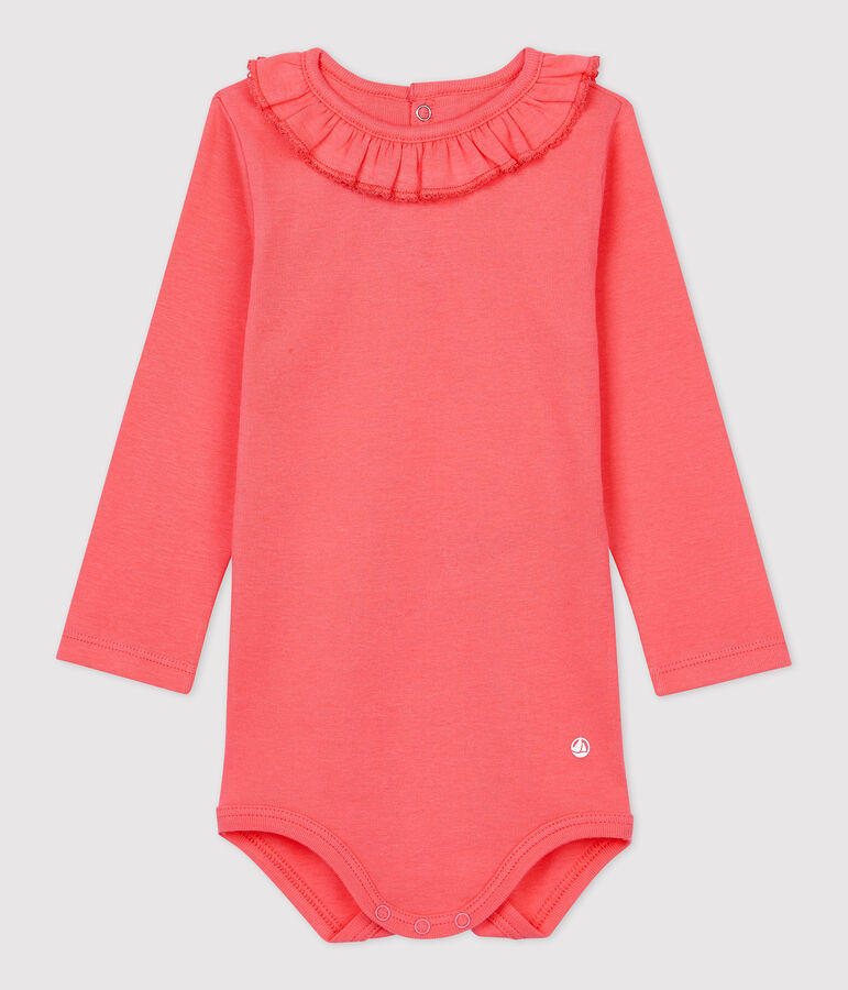 Babies' Cotton Bodysuit orange