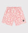 Children's printed cotton shorts FLEUR pink/SPI