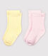 Babies' Unisex Textured Socks - 2-Pack