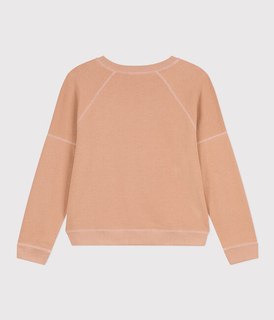 Women's Cotton Sweatshirt VINTAGE beige