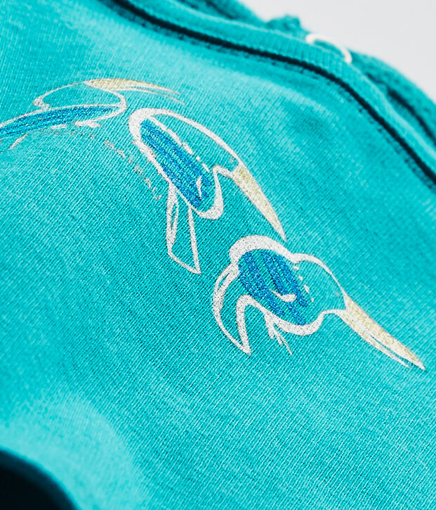 Baby boy's short-sleeved T-shirt Verger green