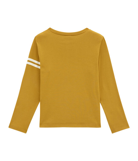 Boy's long sleeved T-shirt INCA yellow