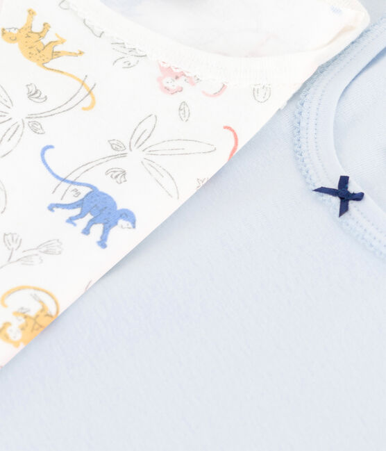 Girls' Short-sleeved Cotton T-Shirt - 2-Pack variante 1