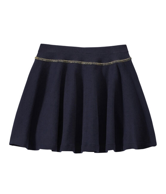 Girl's skater skirt SMOKING blue