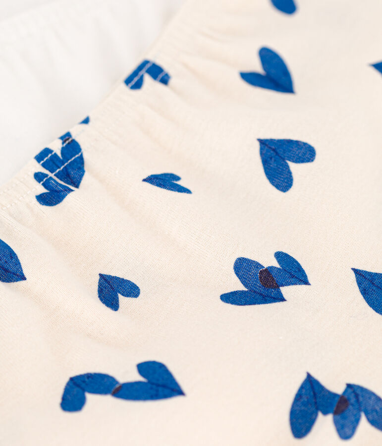 Girls' Heart Cotton Hipsters - 2-Pack multicolor