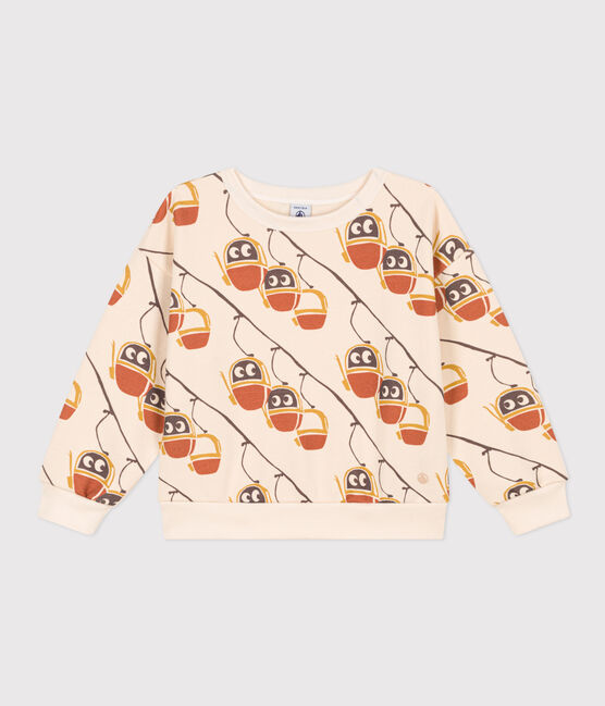Children's unisex printed fleece sweatshirt AVALANCHE /BONGRIS