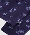 Babies' floral-print cotton cardigan blue/multicolor