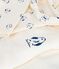 Babies' 3-piece set with a penguin print wrap-around top and a body MILK Ecru
