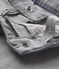 Girls' skinny trousers in stretch denim Gris grey