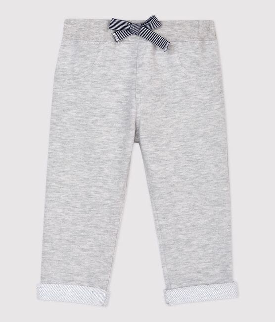 Babies' Fleece Trousers BELUGA CHINE grey